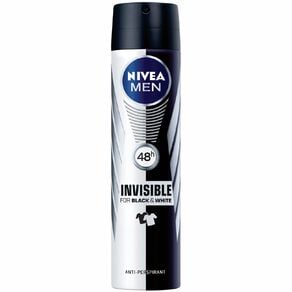 Nivea For Men Deodorant Invisible Aero Black/White 250ml